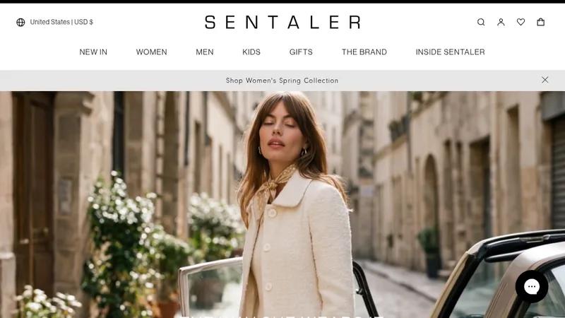 Redesigning SENTALER for Scalable, Luxury Shopify Performance