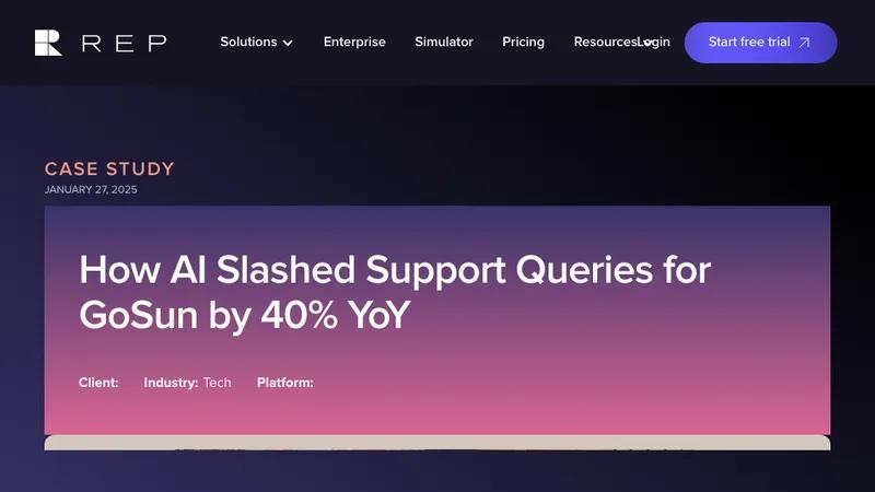 How AI Slashed Support Queries for GoSun by 40% YoY