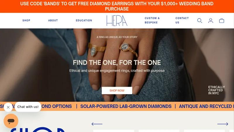 Jewellery Brand website