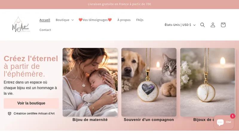 Bijoux personnalisées - MAëlice créations