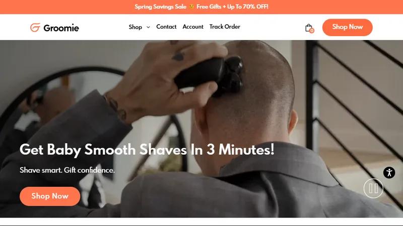 Custom Shopify Development for Modern Grooming - Shopify plus