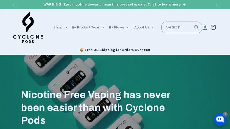 Cyclone Pods - Shopify Custom Design & Search Engine Optimization