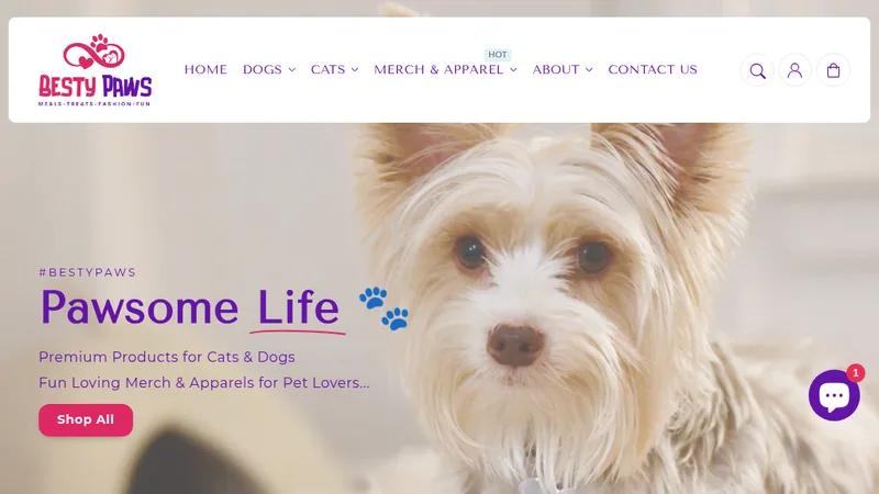 BestyPaws – Pet Niche Dropshipping Store