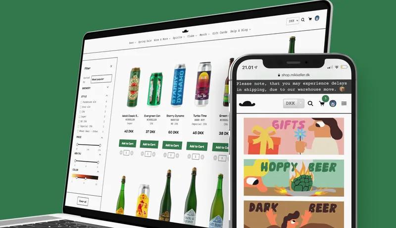 Data driven e-commerce experimentation for Mikkeller