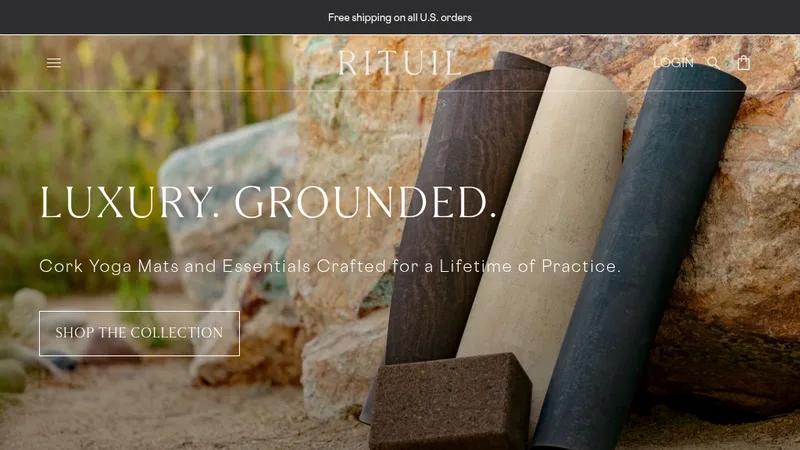 Rituil Brand Elements, UX/UI design, Website Development & Google Ads