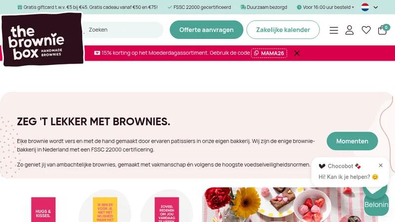 TheBrownieBox - Replatforming
