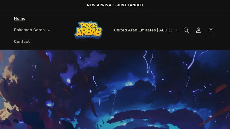 PokeArbab - Authentic Pokémon cards and collectibles company