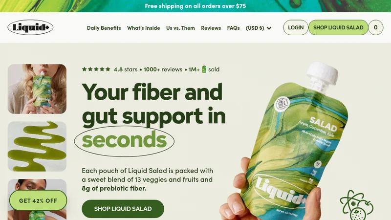 LIQUID+: Store Redesign