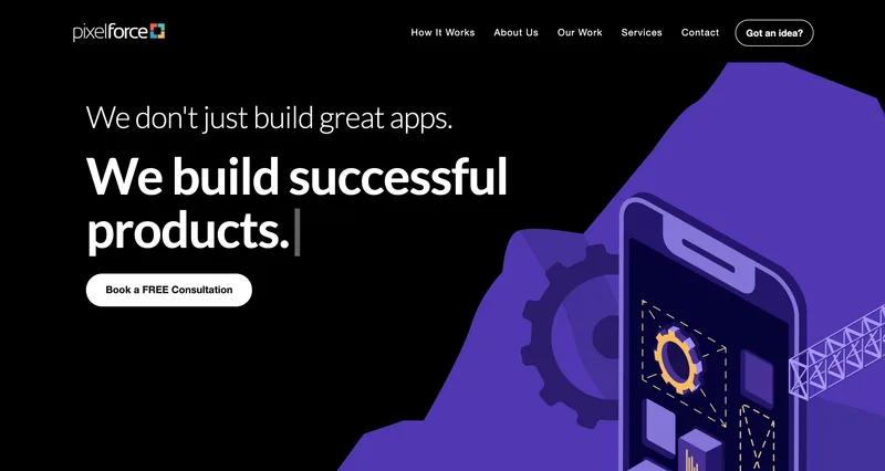 PixelForce - Website Design and Development