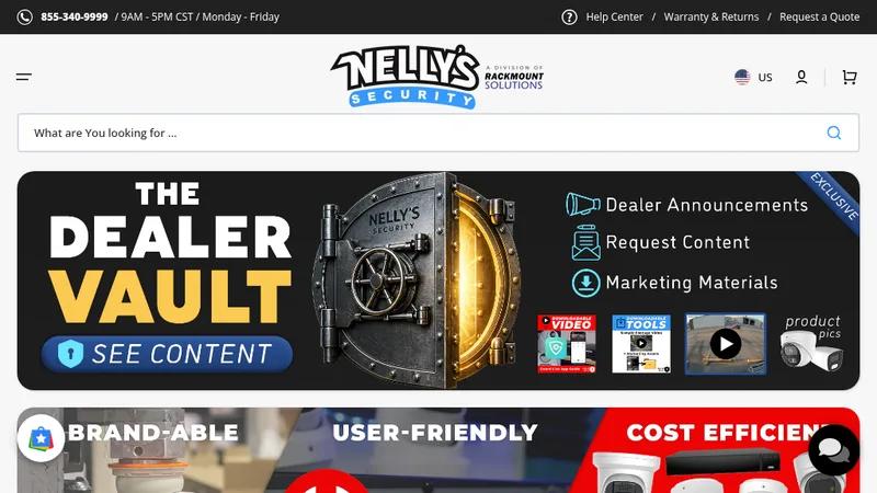 Nelly's Security | Migration to Shopify Plus | Shopify 2.0