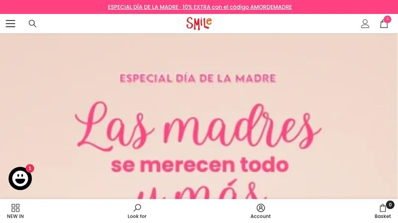 La web de smile