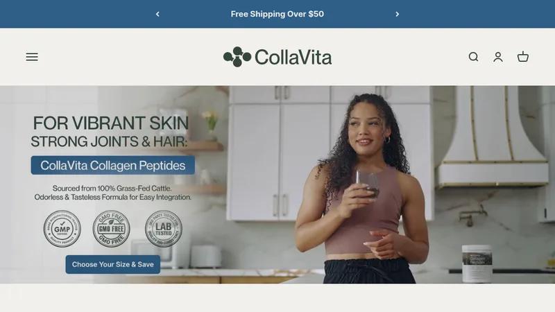CollaVita Colagen and Health | Pure, Powerful and Proven