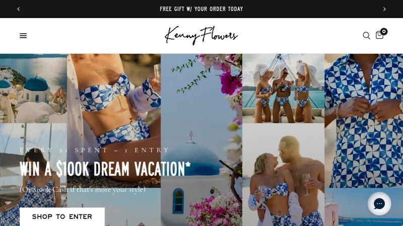 Kenny Flowers: Shopify eCommerce Store for Fashion Apparel