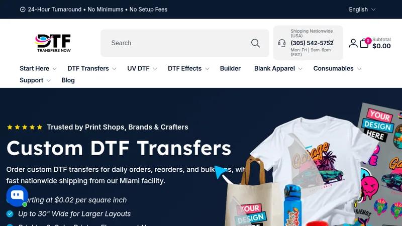 DTF Transfers Now