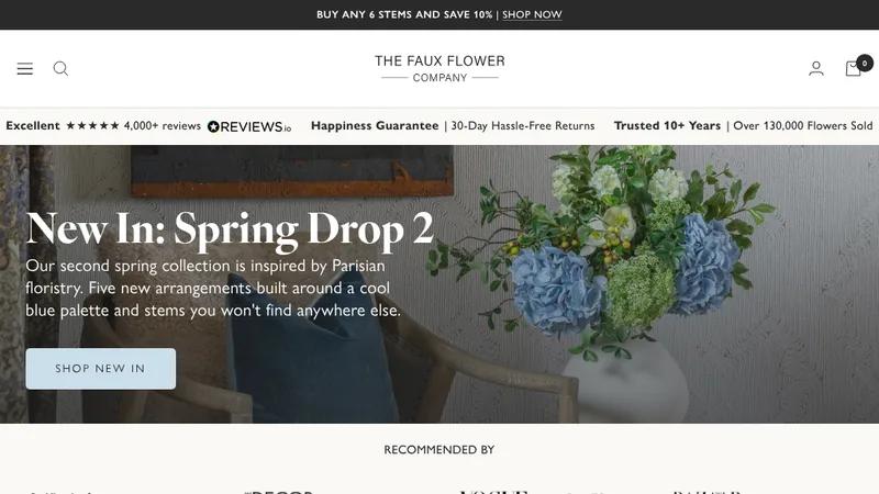 The faux flower company