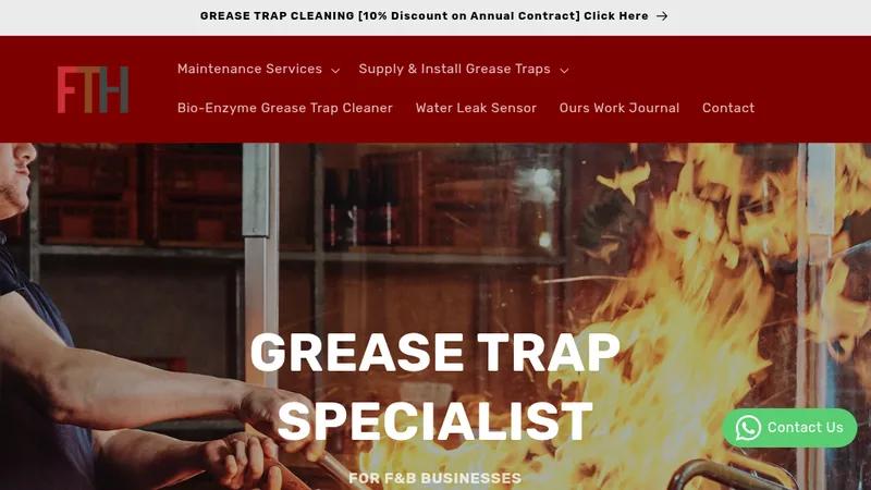 Grease trap specialist | FTH Solutions