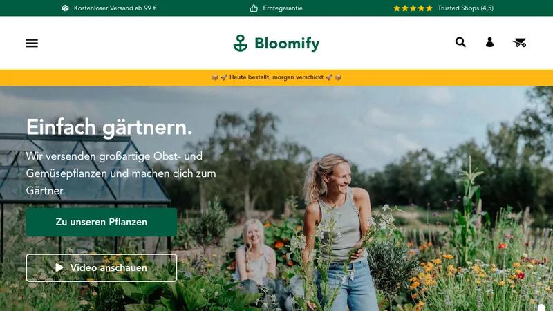 Shopify Migration Bloomify
