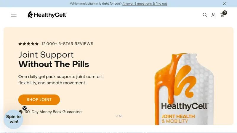 Healthycell - Nutritional Supplements for Cell Health & Longevity