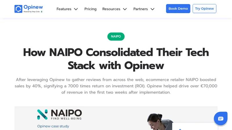 How NAIPO Consolidated Their Tech Stack with Opinew