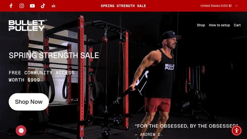 Shopify Design and Development for Fitness Store