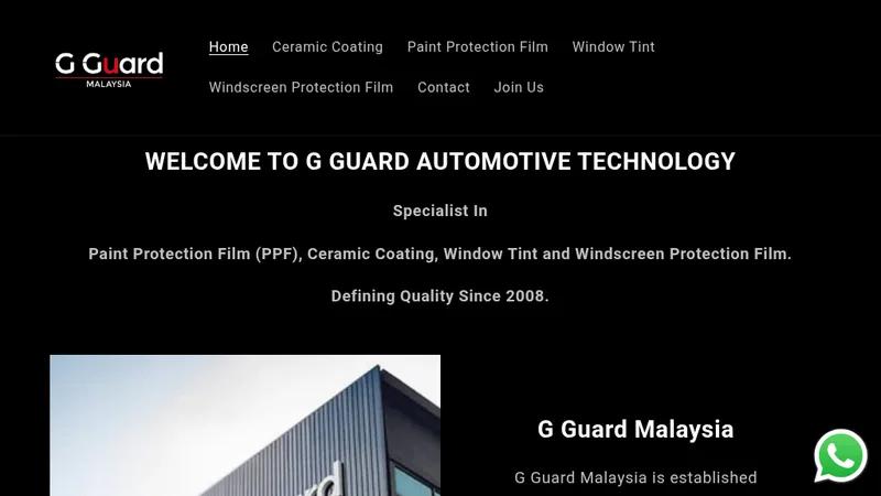 Premium car coating | G Guard Malaysia