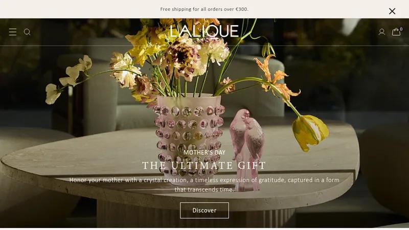 LALIQUE | E-commerce Migration and Maintenance with Numendo