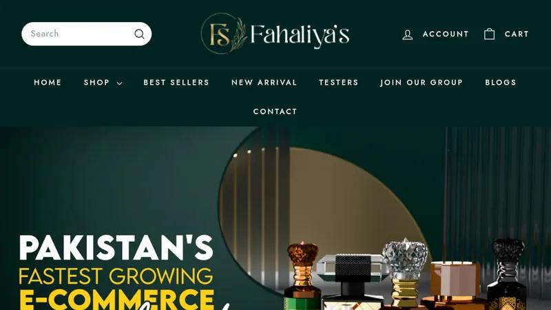 Fahaliyas | Tanzilite Performance Marketing (Perfume Base Brand)