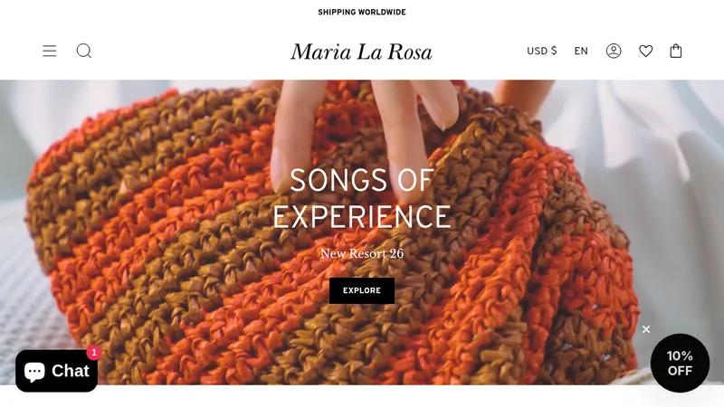 MARIA LA ROSA - Beautiful, Meaningful, Sustainable
