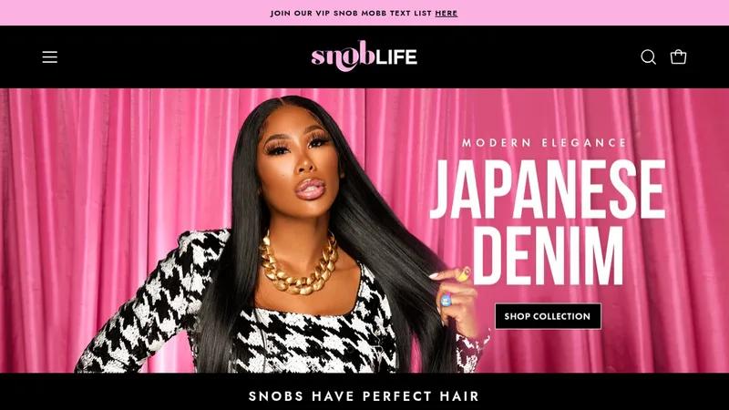 Snob Life Hair | DTC Growth, Launch Strategy & Lifecycle Marketing