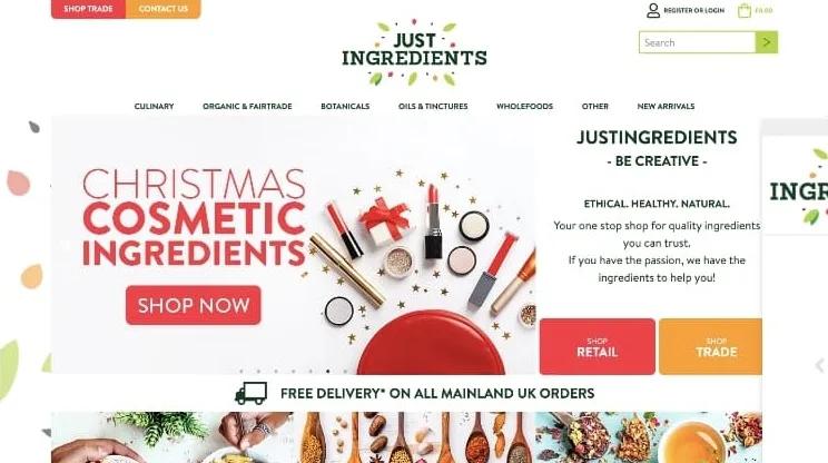 Just Ingredients Magento Migration to Shopify Plus