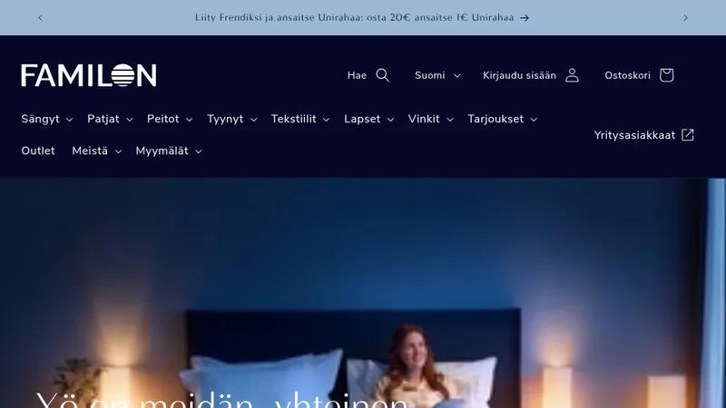 Familon – We Care for Good Sleep