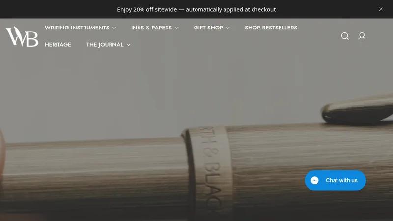 Wordsworth & Black USA — Shopify Design, Development & CRO