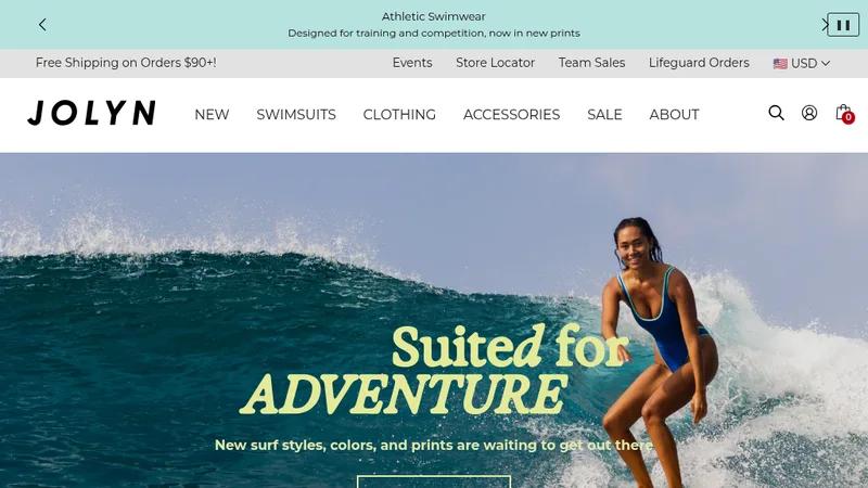 Customization of the Joly Clothing Site