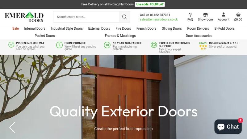 Emerald Doors