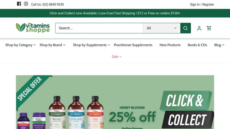 WordPress to Shopify Migration for The Vitamins Shoppe