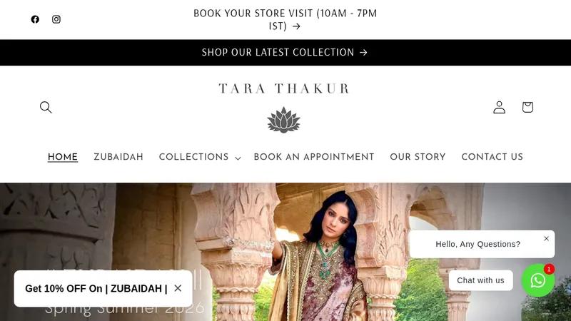 Tara Thakur | Fashion Designer from Shahpur Jat, Delhi