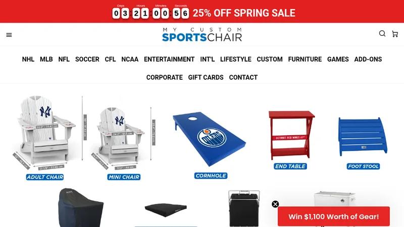My Custom Sports Chair