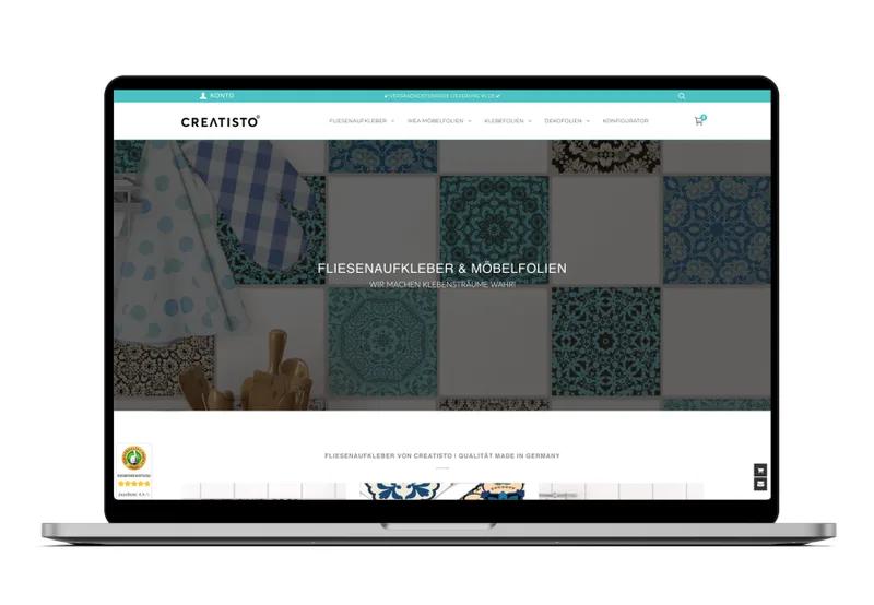 Theme-Anpassung des Shopify Shops Creatisto