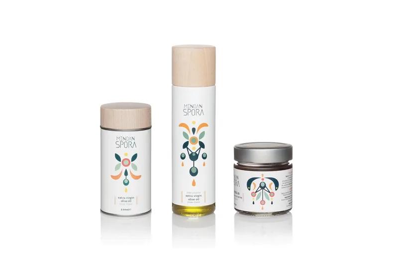 Minoan spora | Visual identity, packaging design