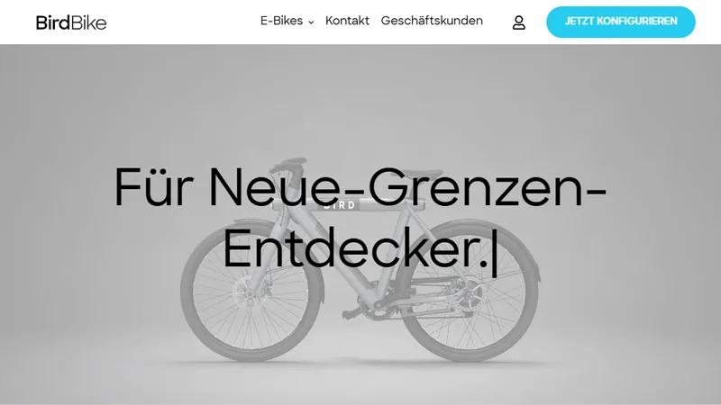 Shopify Shop Entwicklung für Bird E-Bikes