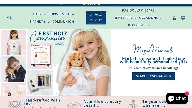 WowWee.ie - Conversion Optimisation for 20-Year-Old Gifting Store