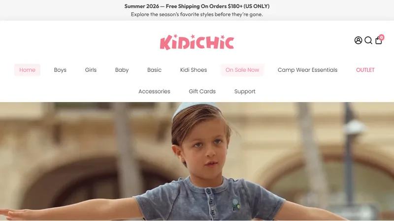 KidiChicUSA Shopify Plus Store