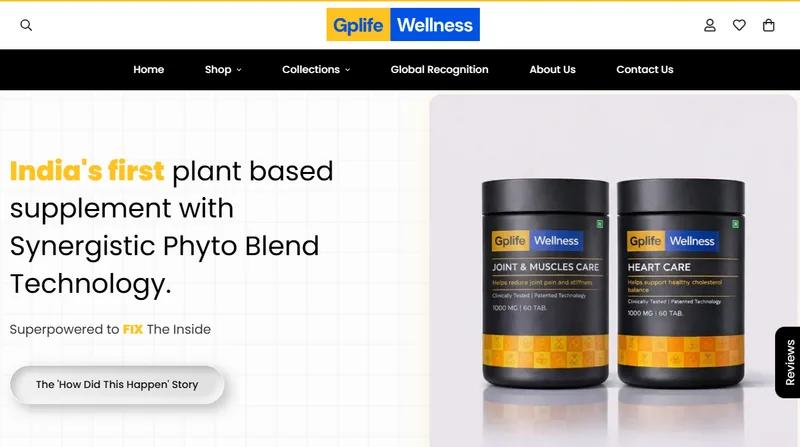 GPLife Wellness – Plant-Based eCommerce Growth