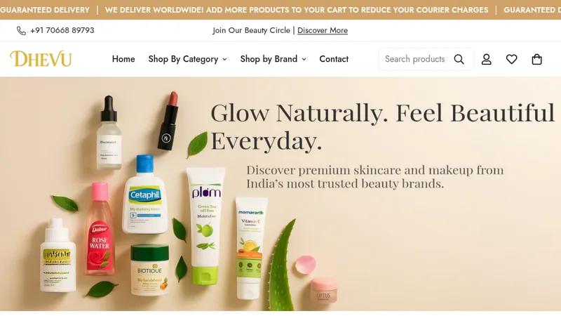 Dhevu – Beauty & Wellness Marketplace on Shopify