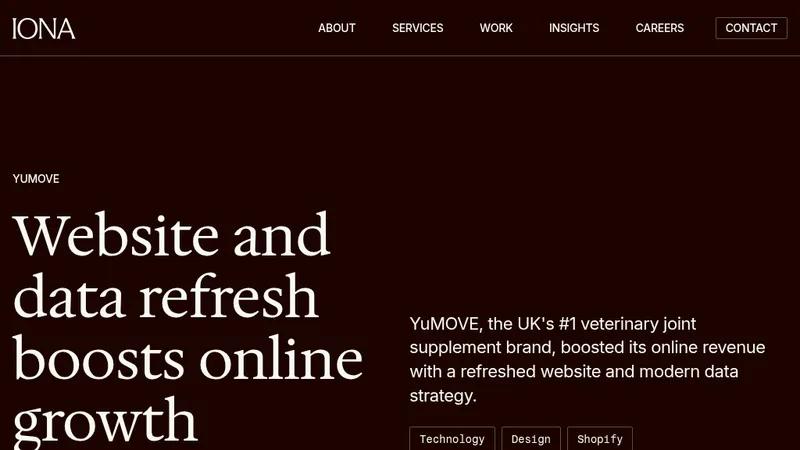 YuMove: Website and data refresh boosts online growth