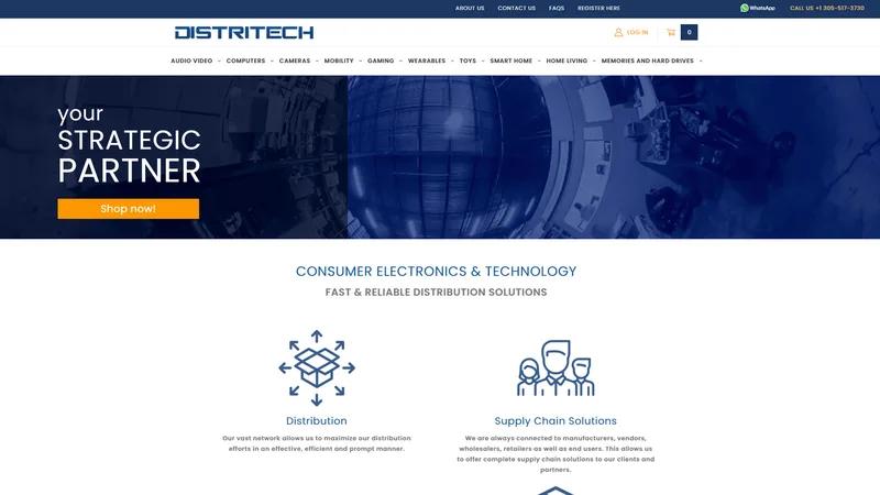 Tech Wholesaler custom development