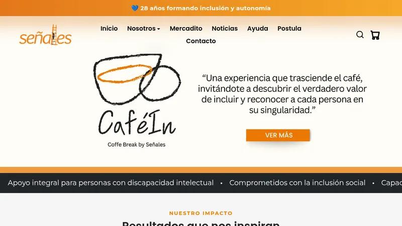 Corporación Señales – Sitio institucional en Shopify