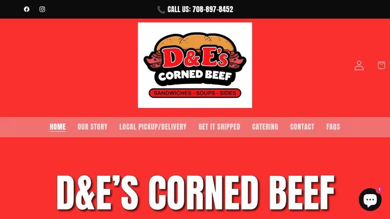 DA’s Corned Beef Stand – Shopify Expansion in Chicago