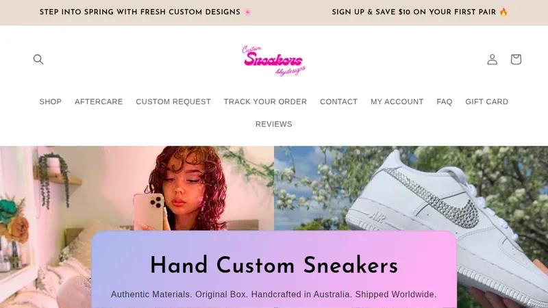 BBY Designs – Handcrafted Custom Sneakers Shopify Store