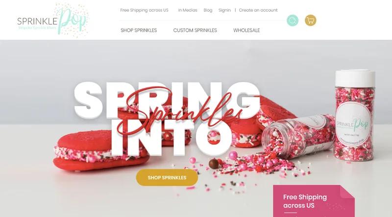 Custom e-commerce store